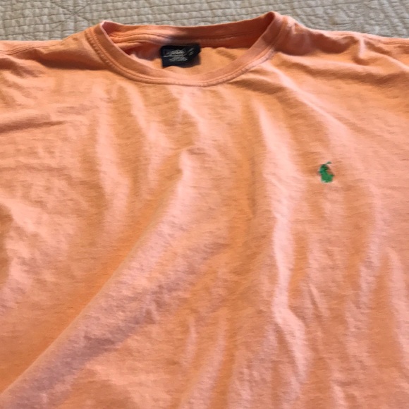 Light orange polo T-shirt - Picture 2 of 2